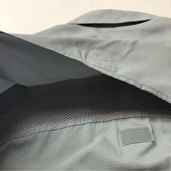 Reel Legends Vented Grey Lightweight Fishing Short Sleeve Shirt Size Large - Picture 7 of 11